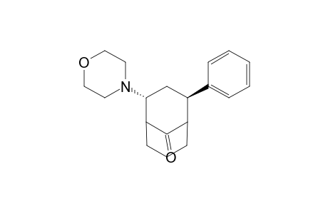 (2R*)-Morpholine-(4R*)-phenylbicyclo[3.3.1]nonan-9-one