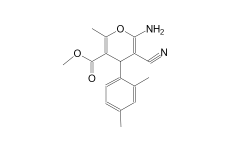 methyl 6-amino-5-cyano-4-(2,4-dimethylphenyl)-2-methyl-4H-pyran-3-carboxylate