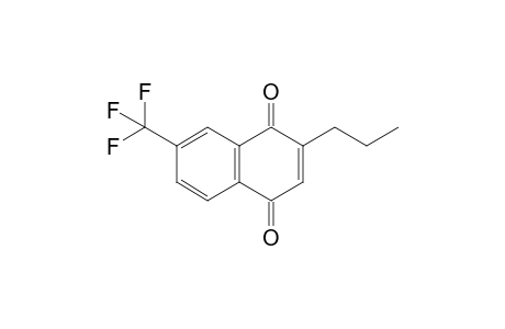 7-Trifluoromethyl-2-propylnaphthalene-1,4-dione