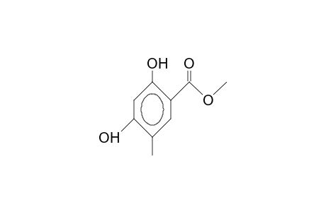 4-Hydroxy-5-methyl-salicylic acid, methyl ester