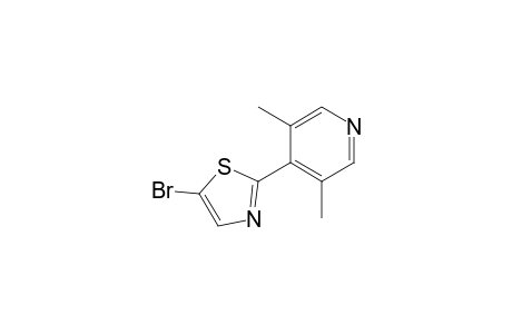 4-(5-Bromo-2-thiazolyl)-3,5-dimethylpyridine