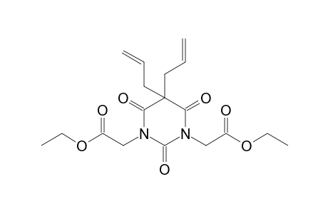 5,5-diallylhexahydro-2,4,6-trioxo-1,3-pyrimidinediacetic acid, diethyl ester