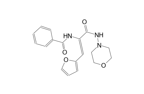 N-{(Z)-2-(2-furyl)-1-[(4-morpholinylamino)carbonyl]ethenyl}benzamide
