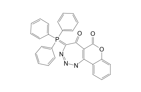 4-(TRIPHENYL-LAMBDA(5)-PHOSPHANYLIDENE)-1,4-DIHYDROCHROMENO-[4,3-D]-[1,2,3]-TRIAZEPINE-5,6-DIONE