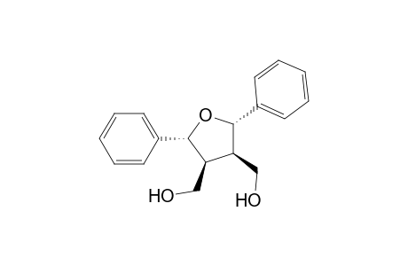 [(2S,3R,4S,5R)-4-(hydroxymethyl)-2,5-diphenyl-3-oxolanyl]methanol