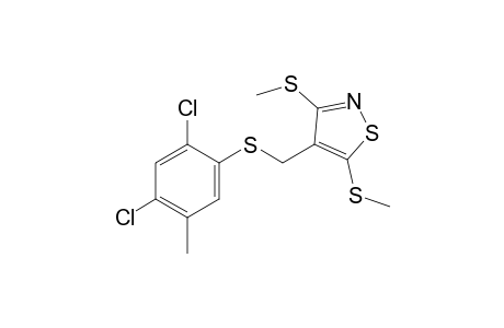 3,5-bis(methylthio)-4-{[(4,6-dichloro-m-tolyl)thio]methyl}isothiazole