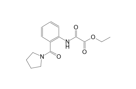 acetic acid, oxo[[2-(1-pyrrolidinylcarbonyl)phenyl]amino]-, ethyl ester
