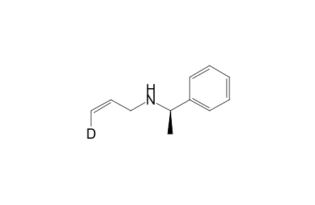 (R,Z)-N-3-Deuterioallyl-.alpha.-methylbenzylamine