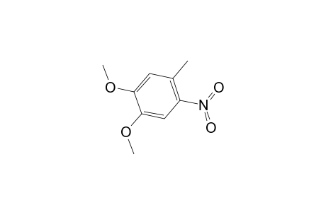 1,2-Dimethoxy-4-methyl-5-nitrobenzene