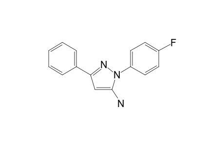 1-(4-Fluorophenyl)-3-phenyl-1H-pyrazol-5-amine