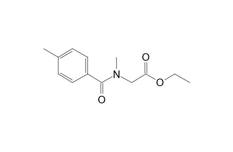 Sarcosine, N-(4-methylbenzoyl)-, ethyl ester