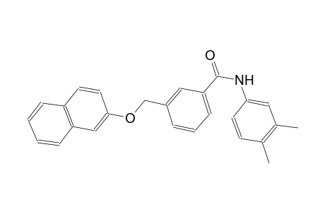 N-(3,4-dimethylphenyl)-3-[(2-naphthyloxy)methyl]benzamide