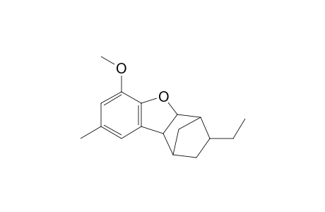 2-ethyl-6-methoxy-8-methyl-1,2,3,4,4a,9b-hexahydro-1,4-methanodibenzo[b,d]furan