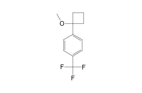 1-METHOXY-1-(4-TRIFLUOROMETHYLPHENYL)-CYClOBUTANE