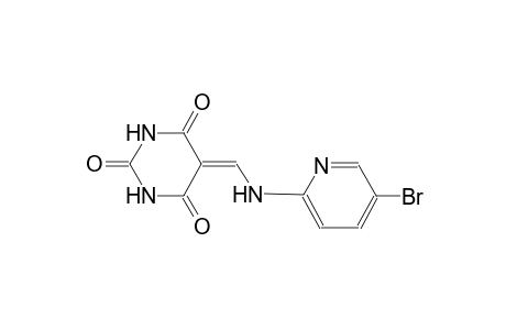 2,4,6(1H,3H,5H)-pyrimidinetrione, 5-[[(5-bromo-2-pyridinyl)amino]methylene]-