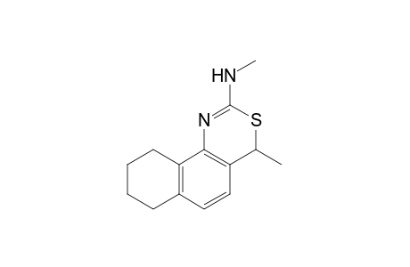 4-methyl-2-(methylamino)-7,8,9,10-tetrahydro-4H-naphtho[1,2-d][3,1]thiazine
