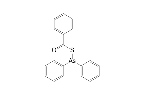 Benzenecarbothioic acid, anhydrosulfide with diphenylarsinothious acid
