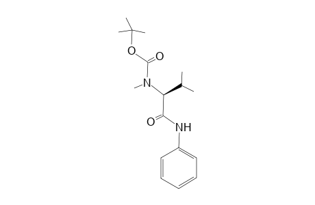 (S)-tert-Butyl N-Methyl-N-[1-(N'-phenylcarbamyl)-2-methylpropyl]carbamate