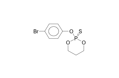 2-(PARA-BROMOPHENOXY)-2-THIONO-1,3,2-DIOXAPHOSPHORINANE
