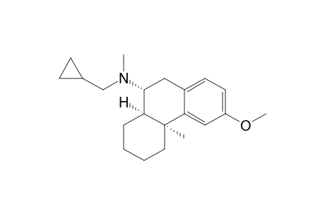 9-Phenanthrenamine, N-(cyclopropylmethyl)-4b,5,6,7,8,8a,9,10-octahydro-3-methoxy-N,4b-dimethyl-, (4b.alpha.,8a.alpha.,9.alpha.)-(.+-.)-