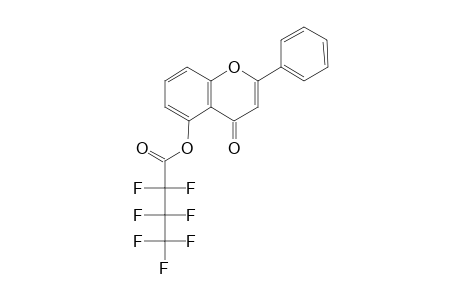 5-(Heptafluorobutyryl)oxyflavone