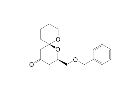 (2R,6R)-2-((Benzyloxy)methyl)-1,7-dioxaspiro[5.5]undecan-4-one