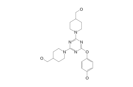 [1,1'-[6-(4-HYDROXYPHENOXY)-1,3,5-TRIAZINE-2,4-DIYL]-BIS-(PIPERIDINE-4,1-DIYL)]-DIMETHANOL