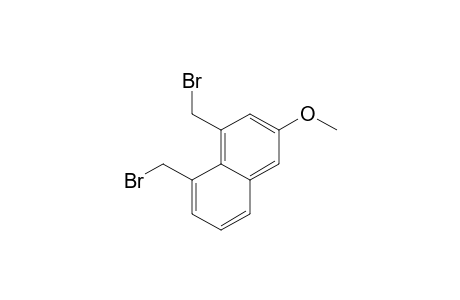 Naphthalene, 1,8-bis(bromomethyl)-3-methoxy-