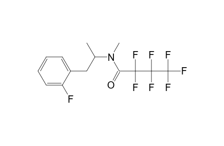 2-Fluoromethamphetamine HFBA Derivative