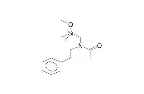 1-(DIMETHYLMETHOXYSILYLMETHYL)-4-PHENYL-2-PYRROLIDONE