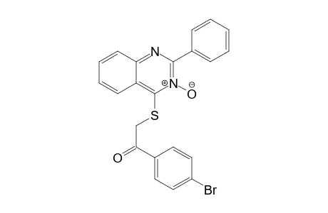 1-(4-bromophenyl)-2-(3-oxidanidyl-2-phenyl-quinazolin-3-ium-4-yl)sulfanyl-ethanone