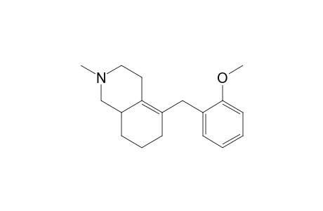 Isoquinoline, 1,2,3,4,6,7,8,8a-octahydro-5-[(2-methoxyphenyl)methyl]-2-methyl-