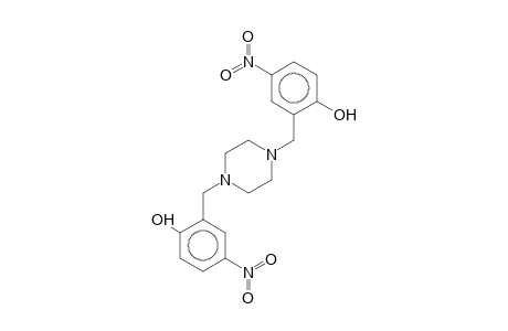2-{[4-(2-hydroxy-5-nitrobenzyl)-1-piperazinyl]methyl}-4-nitrophenol