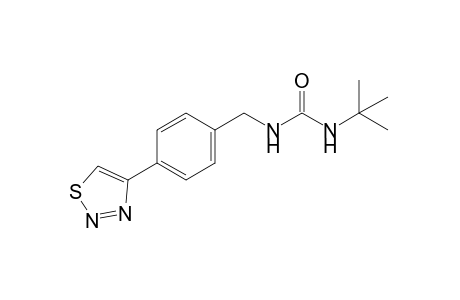 1-tert-butyl-3-[p-(1,2,3-thiadiazol-4-yl)benzyl]urea