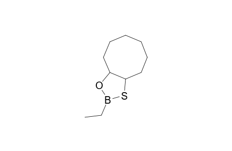 Cycloocta-1,3,2-oxathiaborole, 2-ethyl-