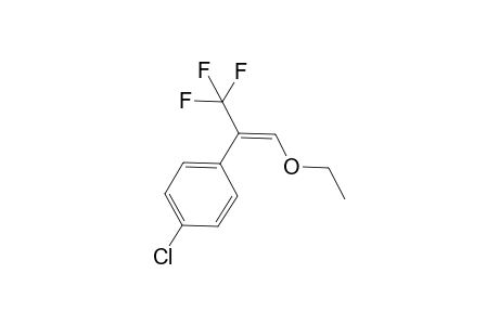 (E)-2-(4-Chlorophenyl)-3,3,3-trifluoropropen-1-yl Ethyl Ether