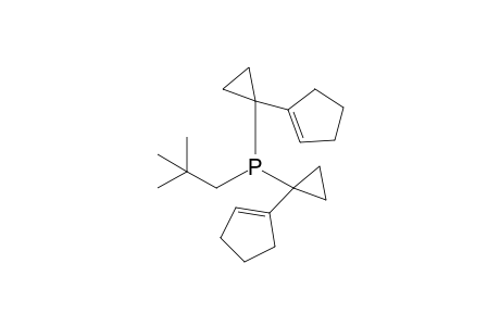 bis[1-(1-cyclopentenyl)cyclopropyl]-(2,2-dimethylpropyl)phosphine