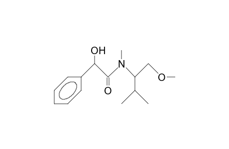(RS)-N-([S]-1-Methoxymethyl-2-methyl-propyl)-N-methyl-mandelamide