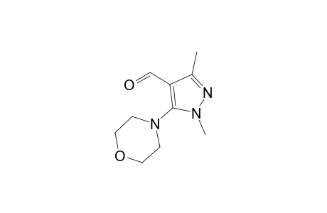 1,3-Dimethyl-5-(4-morpholinyl)-4-pyrazolecarboxaldehyde