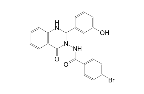 benzamide, 4-bromo-N-(1,4-dihydro-2-(3-hydroxyphenyl)-4-oxo-3(2H)-quinazolinyl)-
