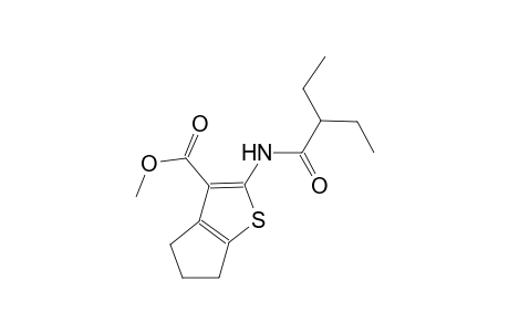 methyl 2-[(2-ethylbutanoyl)amino]-5,6-dihydro-4H-cyclopenta[b]thiophene-3-carboxylate
