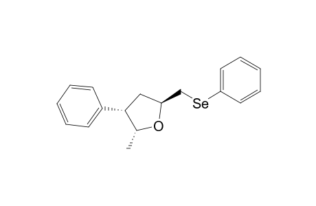 (2R,3S,5S)-2-Methyl-3-phenyl-5-[(phenylseleno)methyl]tetrahydrofuran