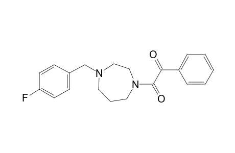 1-[4-(4-Fluorobenzyl)-1,4-diazepan-1-yl]-2-phenylethane-1,2-dione