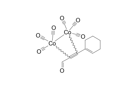 1-CYCLOHEXENYLPROPYNAL-DICOBALTHEXACARBONYL-COMPLEX