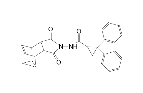 N-(1,3-dioxo-3,3a,4,4a,5,5a,6,6a-octahydro-4,6-ethenocyclopropa[f]isoindol-2(1H)-yl)-2,2-diphenylcyclopropanecarboxamide