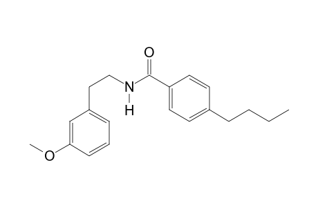 3-Methoxyphenethylamine 4-butylbenzoyl