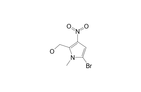 5-BROM-2-HYDROXYMETHYL-1-METHYL-3-NITRO-PYRROL