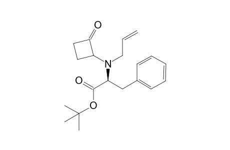 (2S)-tert-butyl 2-(allyl(2-oxocyclobutyl)amino)-3-phenylpropanoate