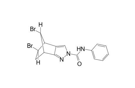 5-exo-8-anti-Dibromo-4,5,6,7-tetrahydro-4,7-methano-2-(phenylcarbamoyl)-2H-indazole