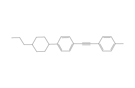 1-(4-Methylphenylethynyl)-4-(4-n-propylcyclohexyl)benzene